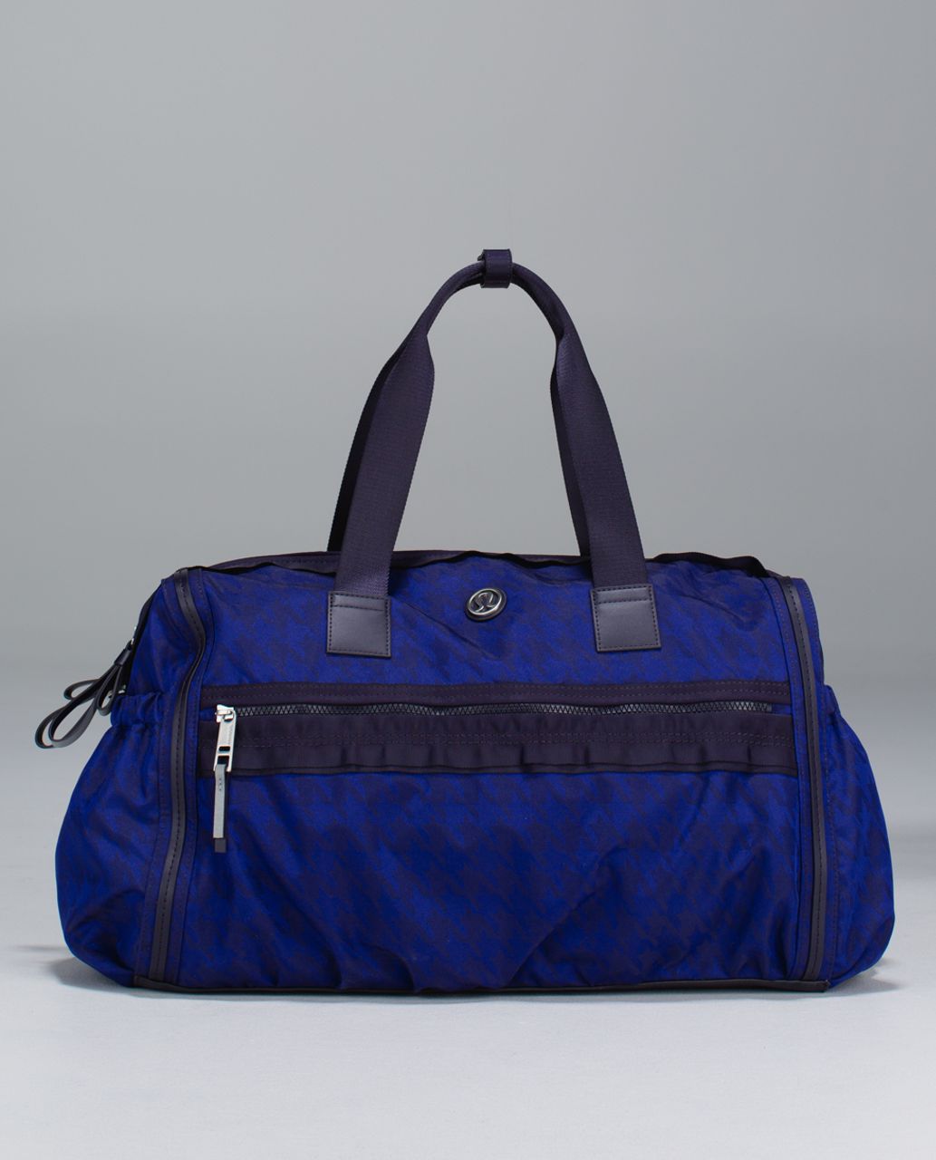 Lululemon Weekend Warrior Bag - Giant Houndstooth Pigment Blue Black Grape / Black Grape