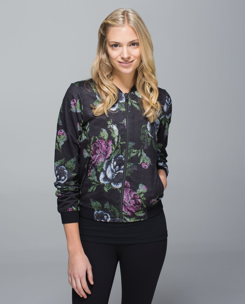 lululemon floral jacket