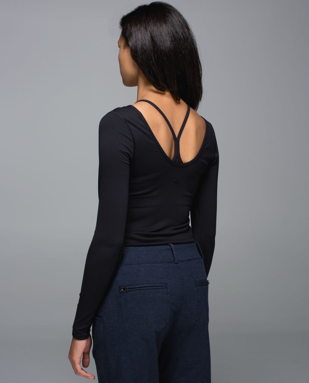 Lululemon Scoop Back Long Sleeve - Black