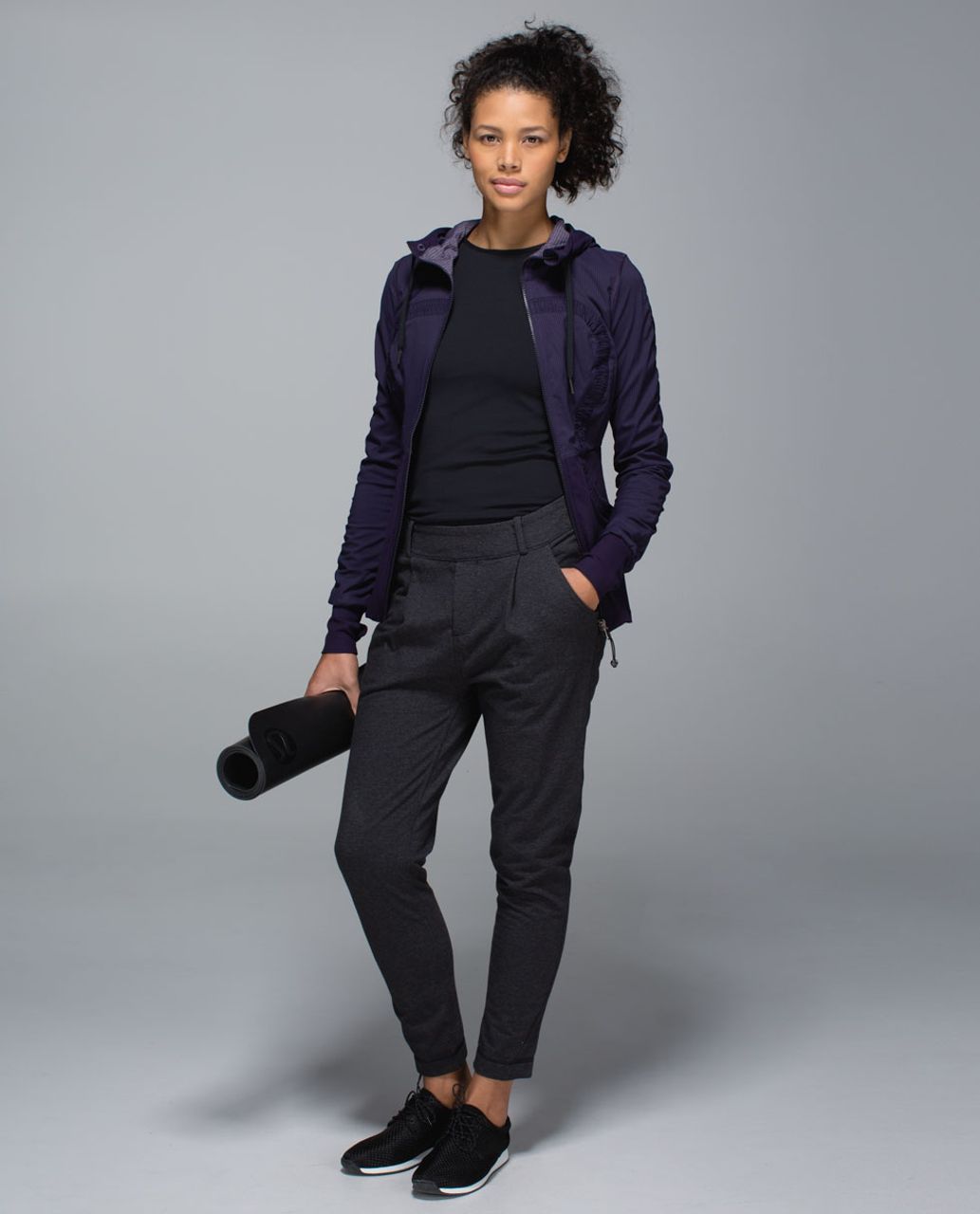 Lululemon Dance Studio Jacket III - Black Grape