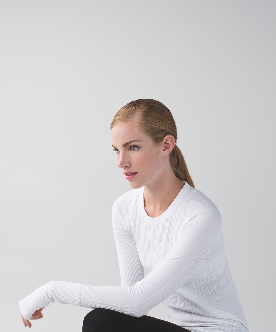 Lululemon Rest Less Pullover (First Release) - Heathered White