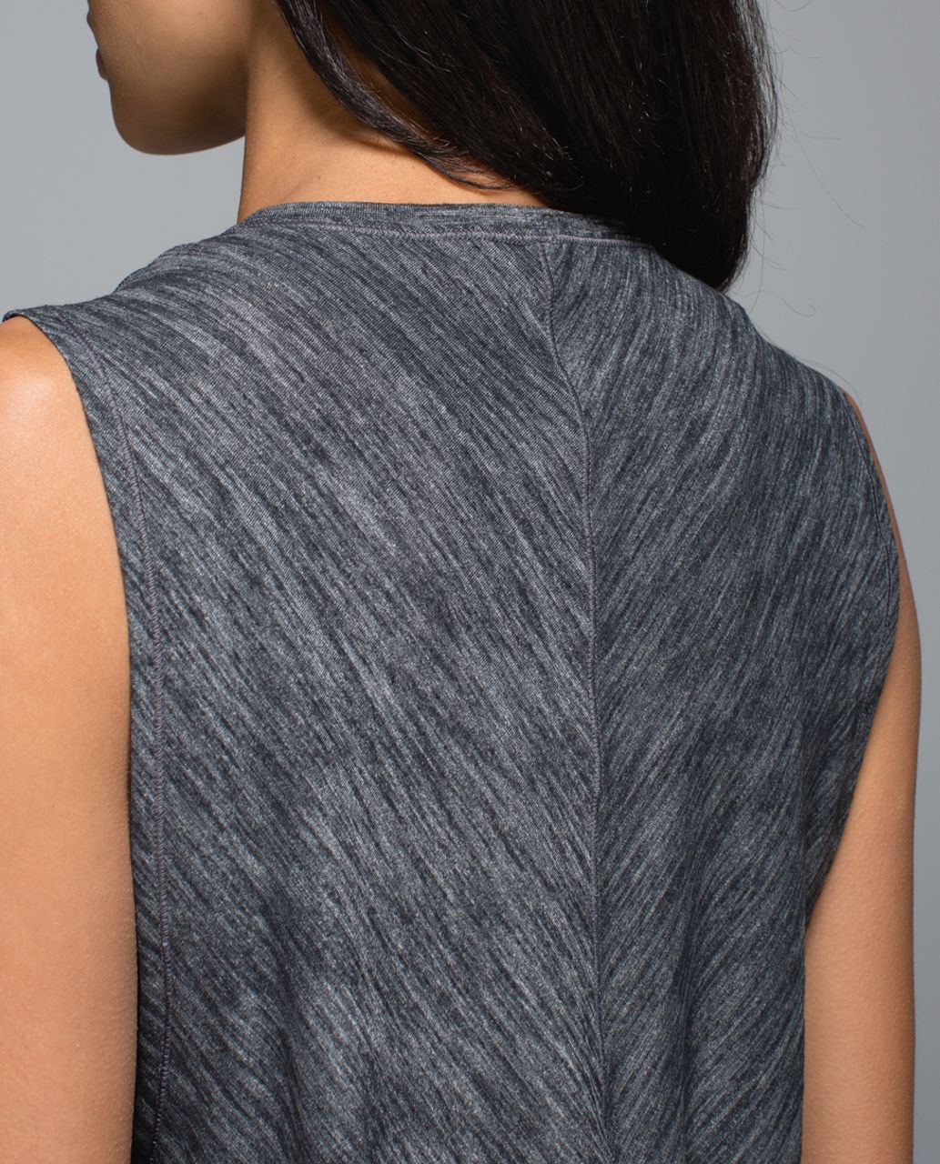 Lululemon Yogi Muscle Tee - Heathered Deep Coal