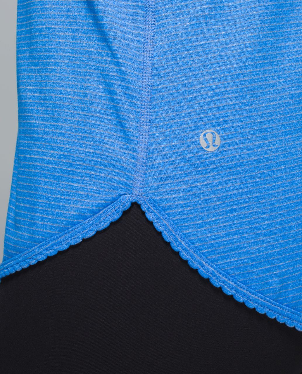 Lululemon 105 F Singlet - Heathered Pipe Dream Blue