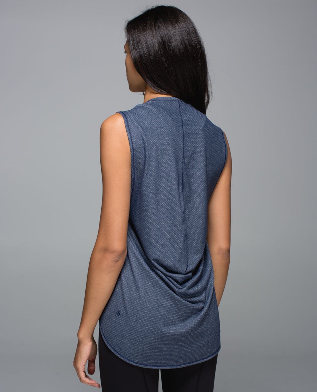 Lululemon Yogi Muscle Tee - Heathered Inkwell