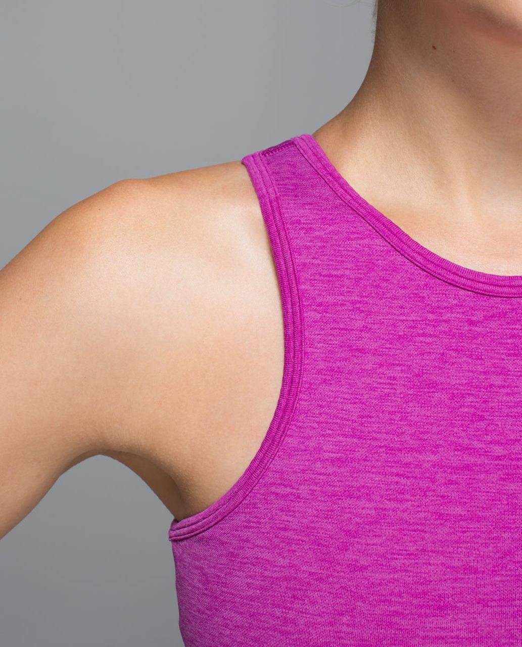 Lululemon Seamlessly Covered Tank - Heathered Ultra Violet