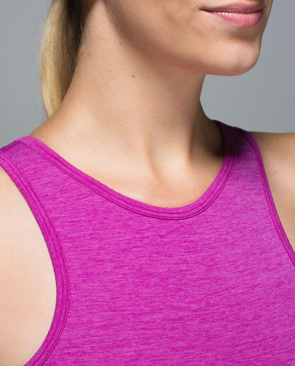 Lululemon Seamlessly Covered Tank - Heathered Ultra Violet