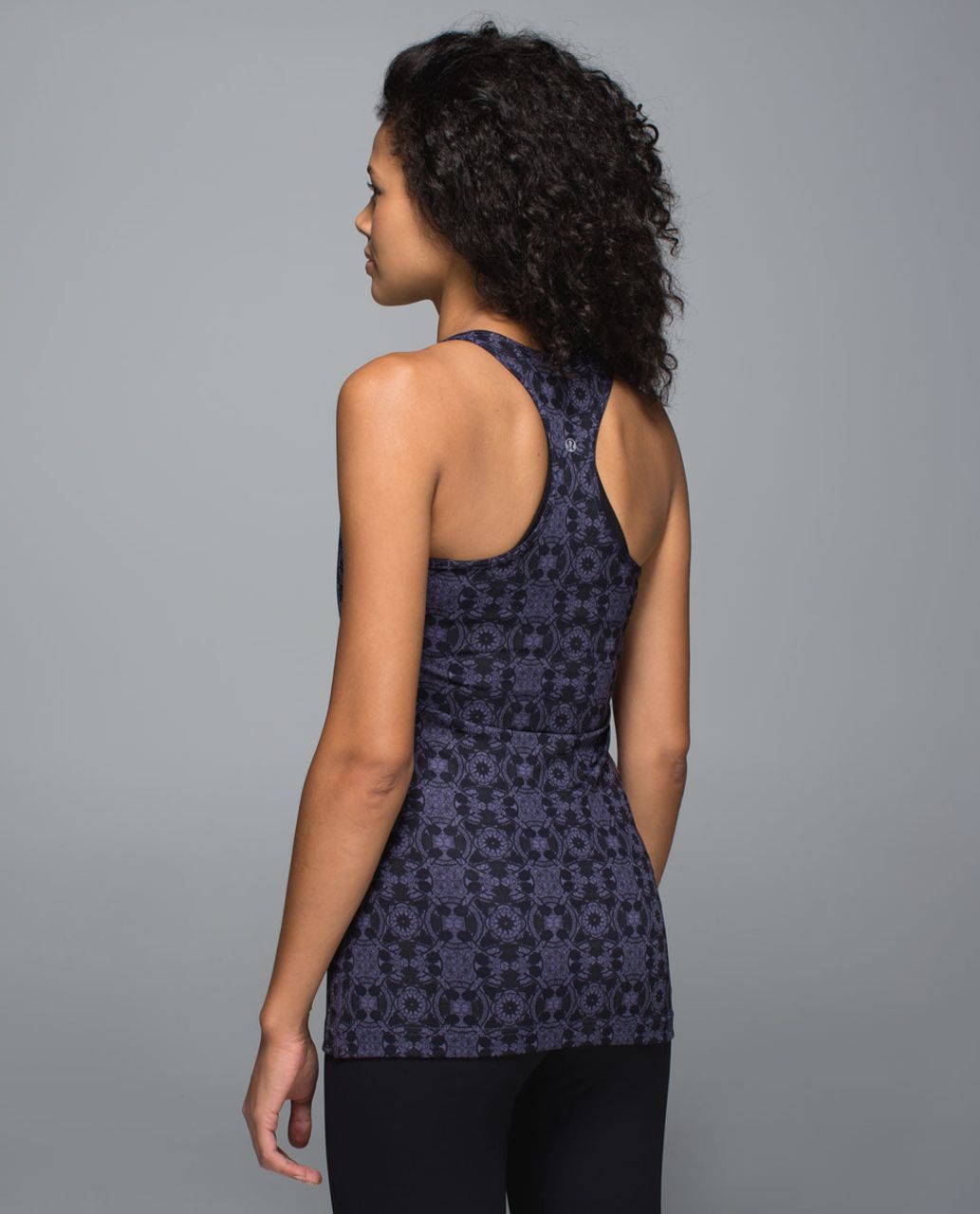 Lululemon Cool Racerback - Mini Prisma Nightfall Black Grape