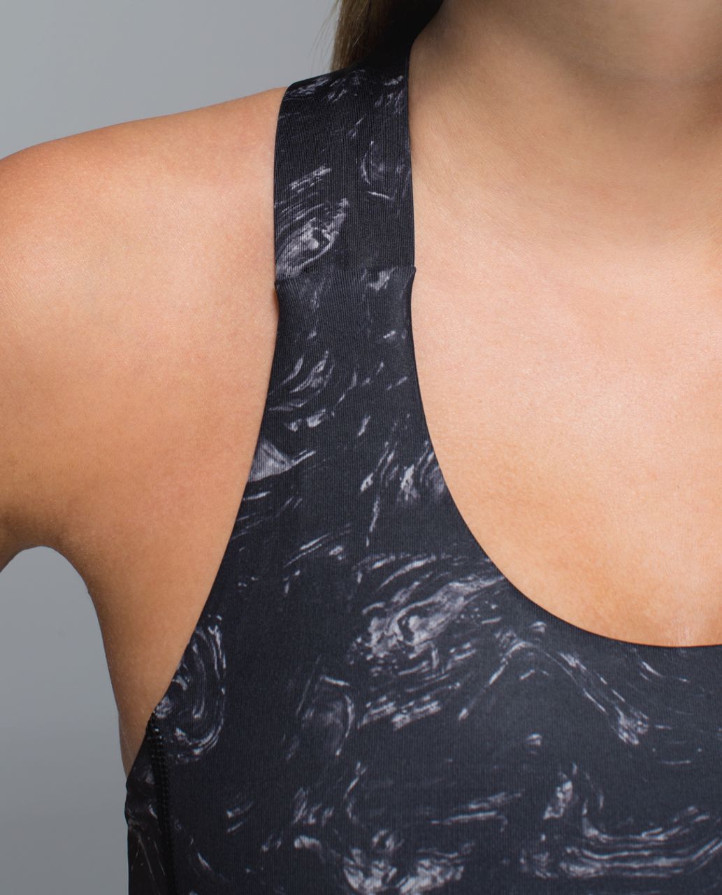 Lululemon All Sport Bra - Arsenal Ambient Grey Black