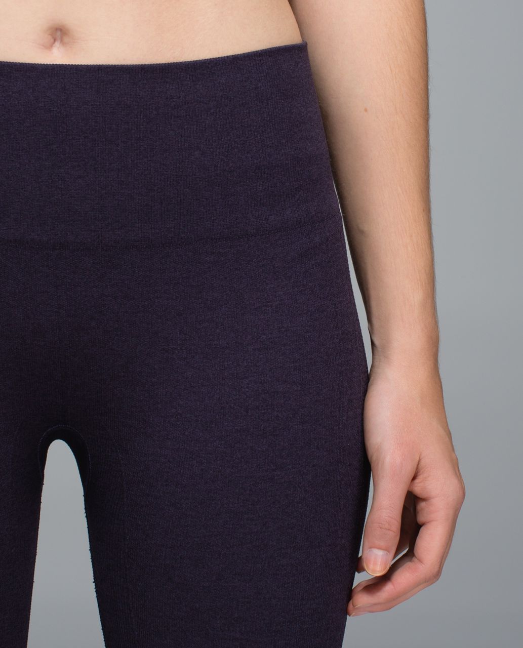 Lululemon Ebb To Street Pant - Heathered Black Grape