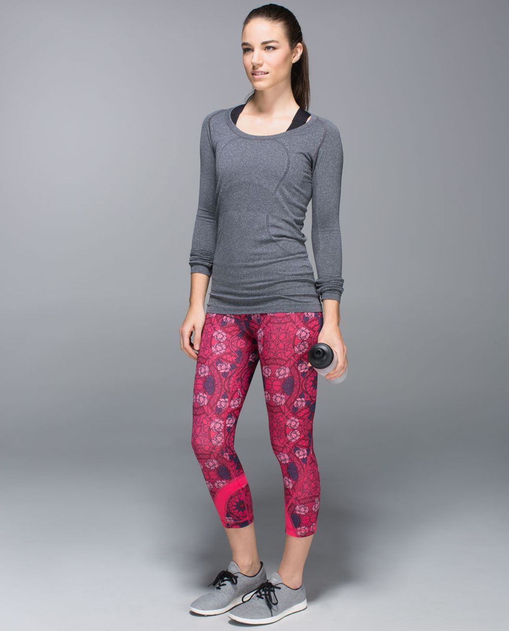 Lululemon Run:  Inspire Crop II *All Full-On Luxtreme - Prisma Multi Guava Lava Boom Juice / Boom Juice