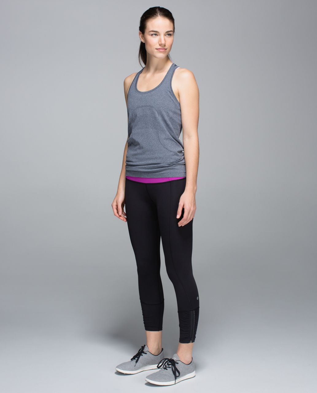 Lululemon Runday Crop - Black - lulu fanatics