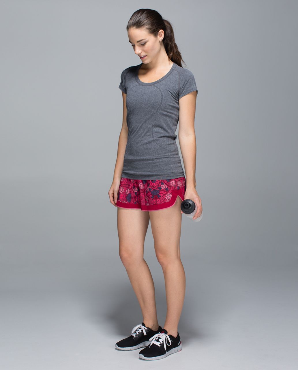 Lululemon Ready To Roll Short - Prisma Multi Guava Lava Boom Juice / Deepest Cranberry