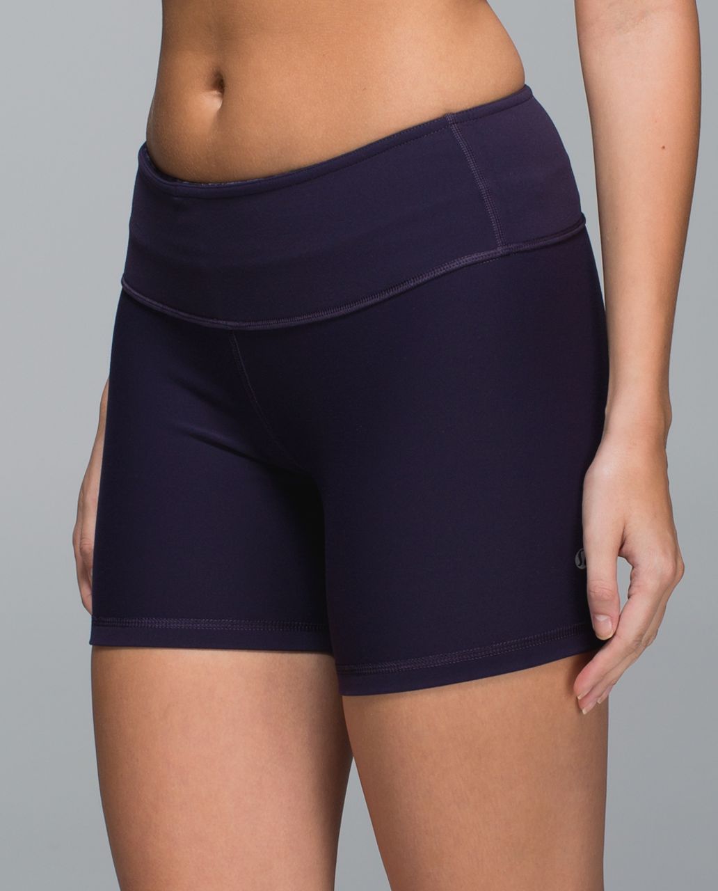 Lululemon Groove Short *Full-On Luon (Regular) - Black Grape / Mini Prisma Nightfall Black Grape / Diamond Jacquard Space Dye Black Nightfall