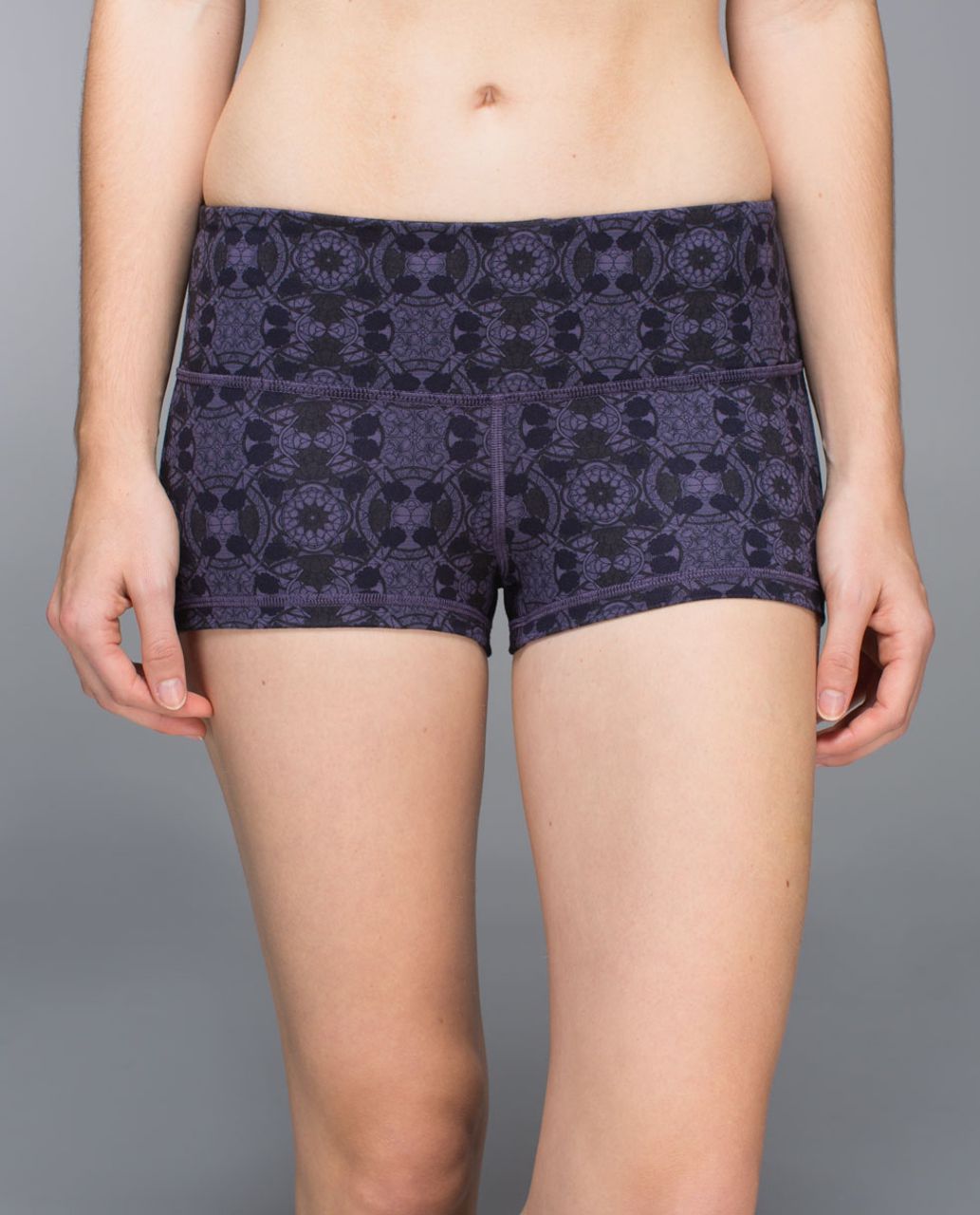 Lululemon Boogie Short *Full-On Luon - Mini Prisma Nightfall Black Grape