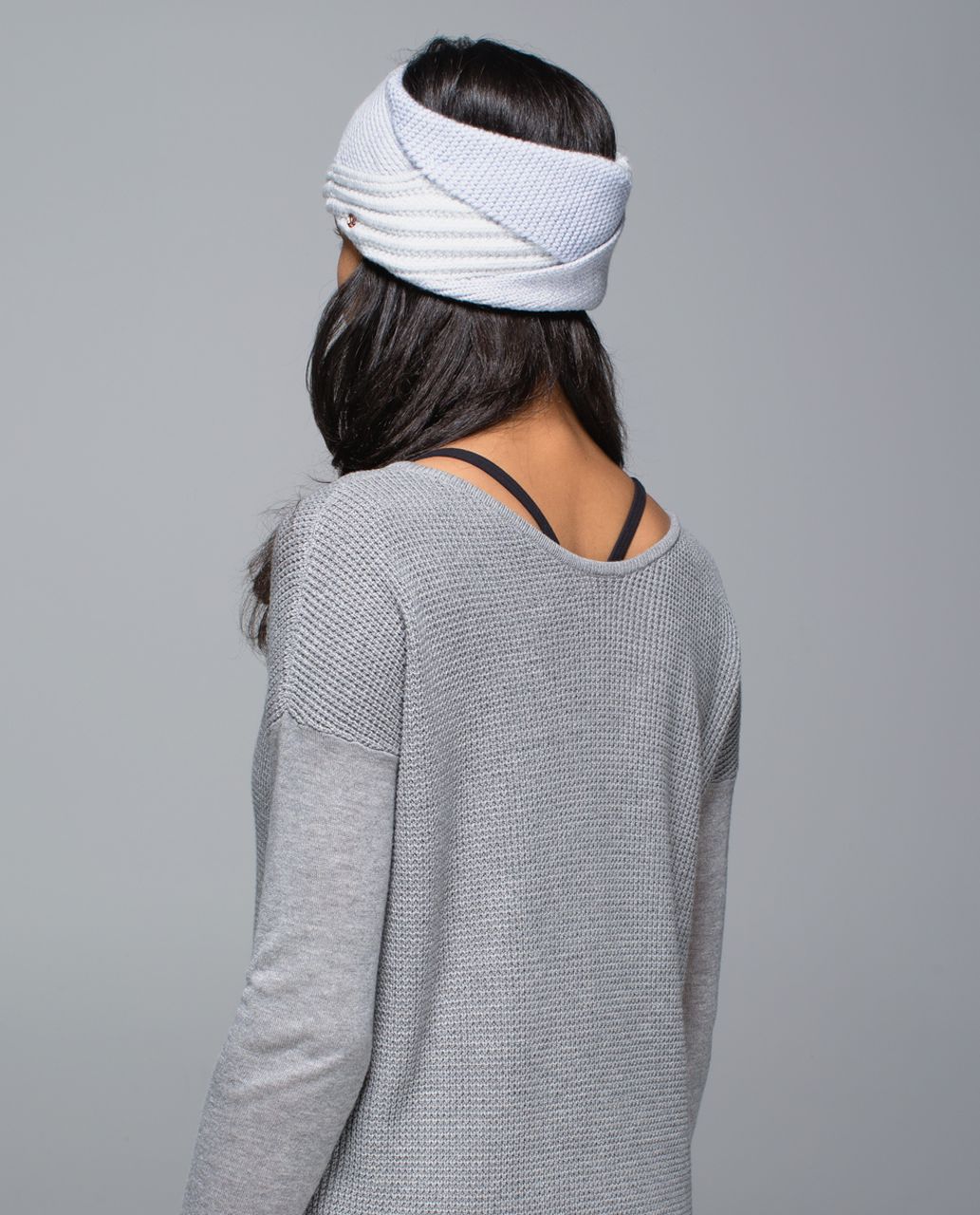 Lululemon Totally Toasty Ear Warmer - Nimbus / Heathered Early Blue / Heathered Early Blue / Heathered Nimbus