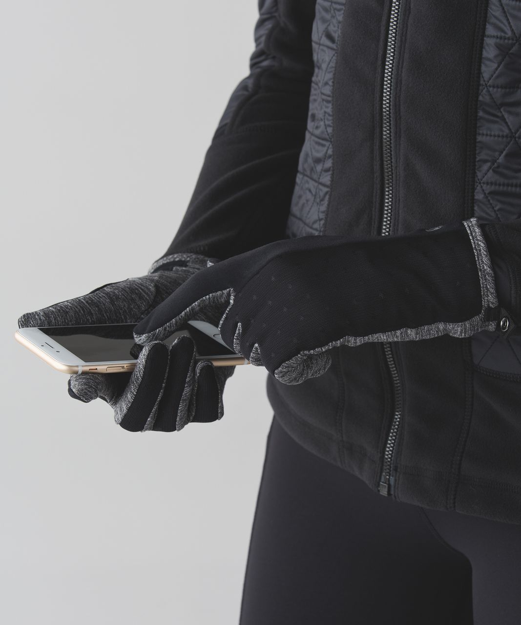 Lululemon Frosty Run Gloves *Reflective - Black