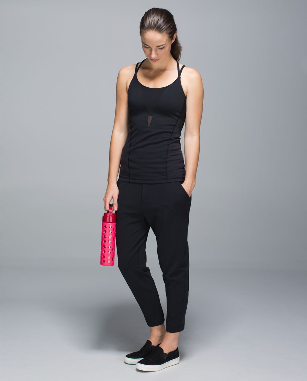 Lululemon Exquisite Trouser Crop - Black /  Black