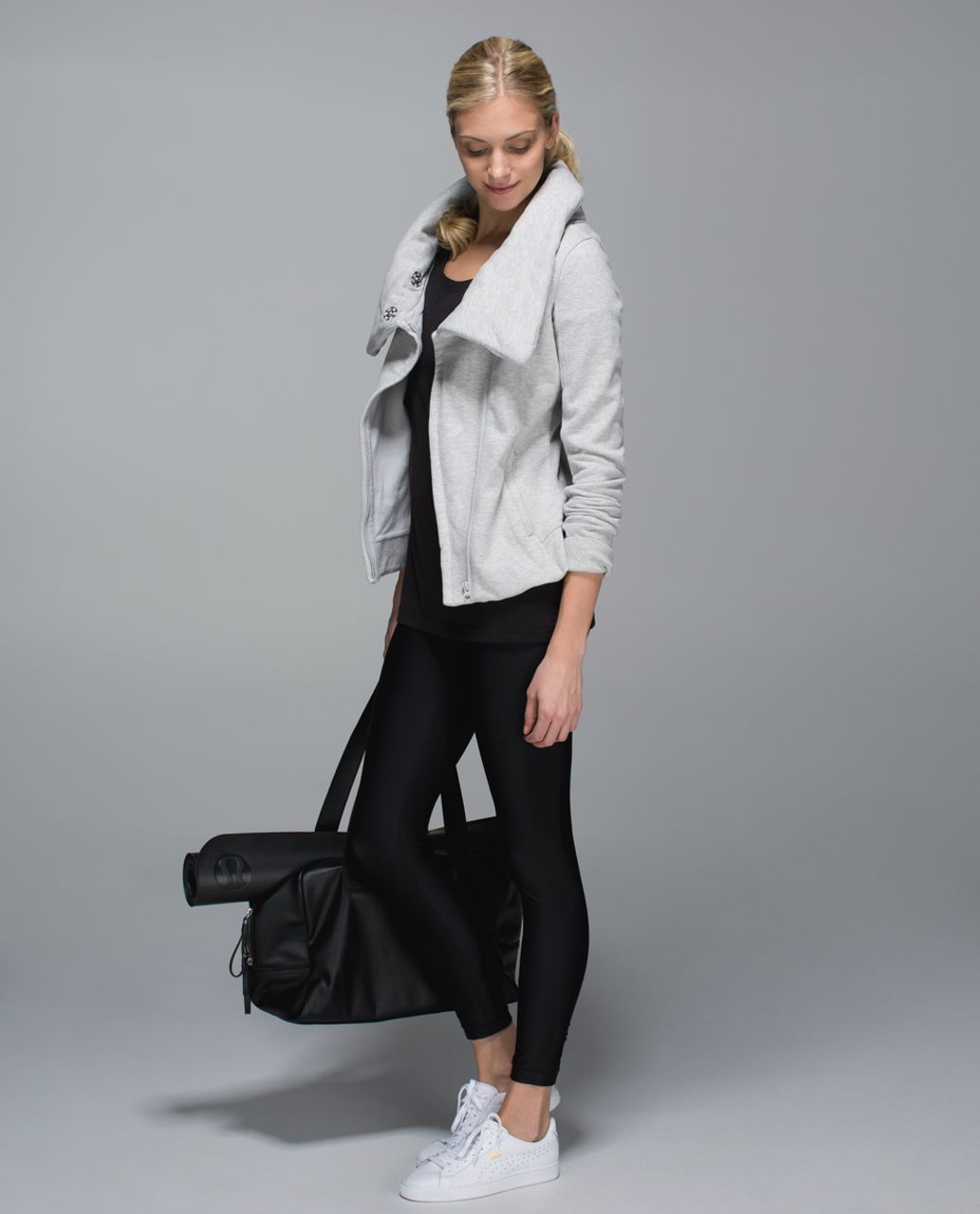 Lululemon Karmacollected Jacket - Heathered Light Grey