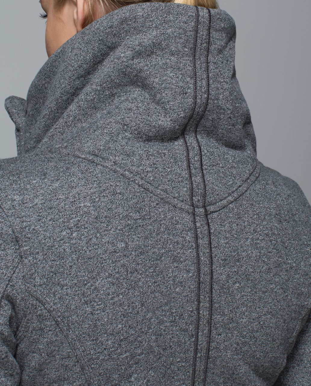 Lululemon Karmacollected Jacket - Heathered Speckled Black - lulu fanatics