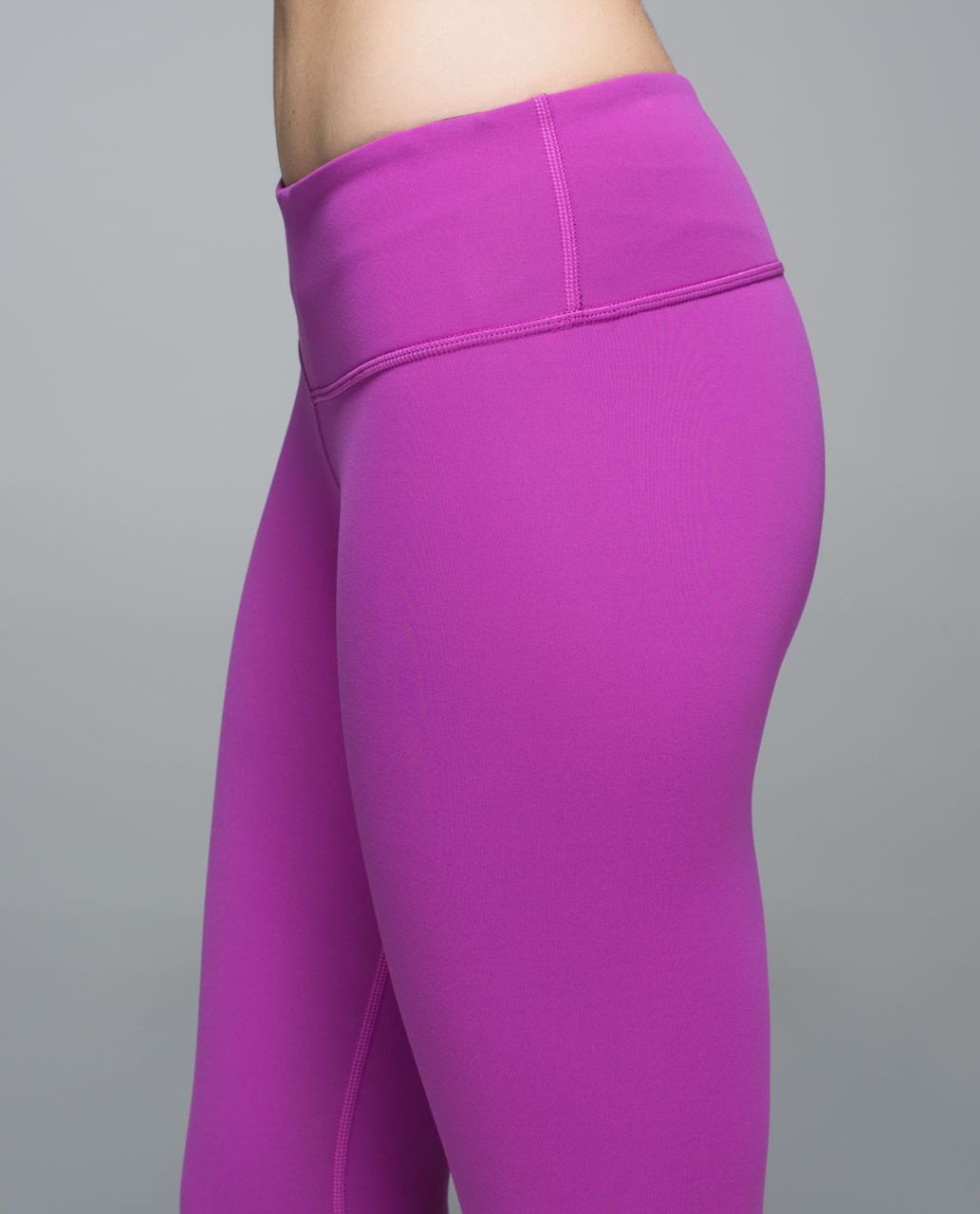 Lululemon Wunder Under Crop II (Reversible) - Black / Ultra Violet ...