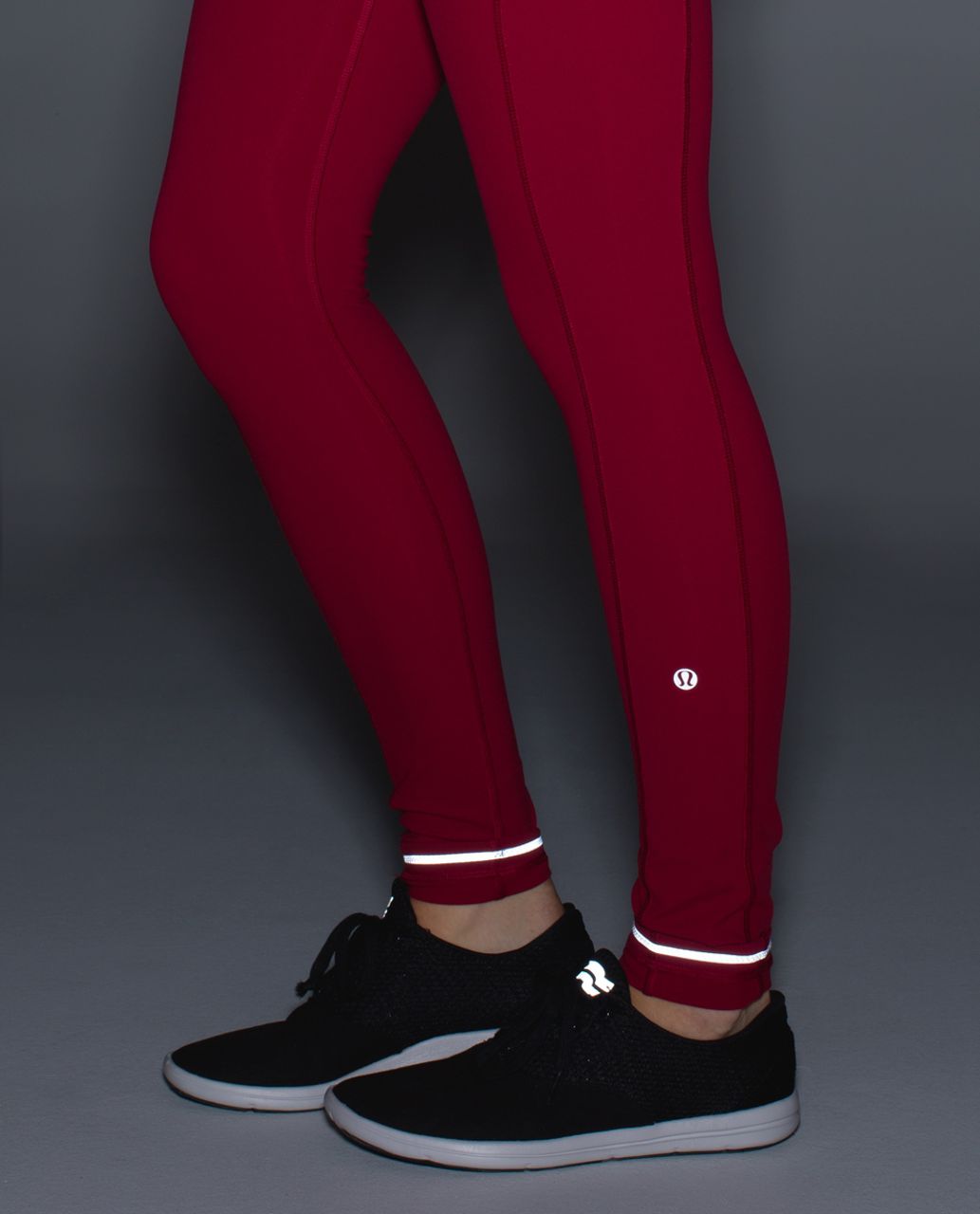 Lululemon Speed Tight II *Full-On Luxtreme (Brushed) - Deepest Cranberry / Wi14 Quilt 20