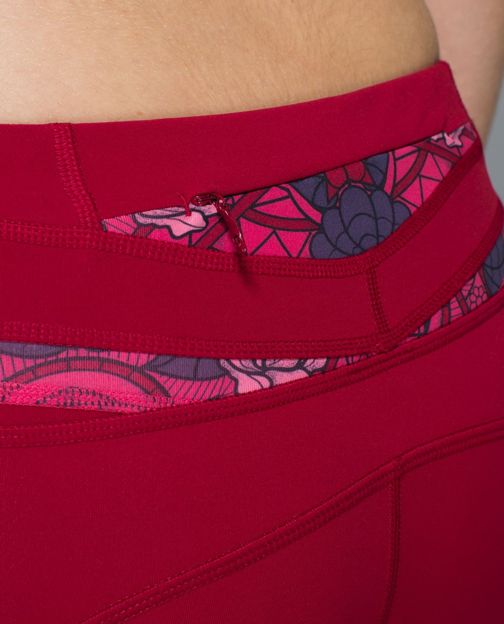 Lululemon Speed Tight II *Full-On Luxtreme (Brushed) - Deepest Cranberry /  Wi14 Quilt 20 - lulu fanatics