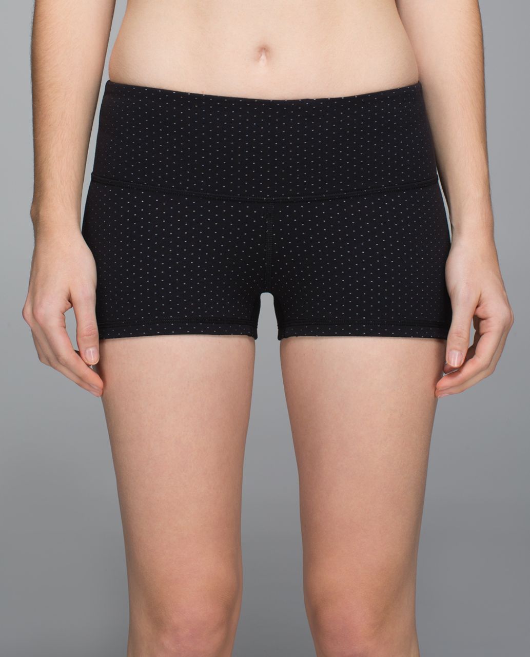 Lululemon Boogie Short - Teeny Dot Black White