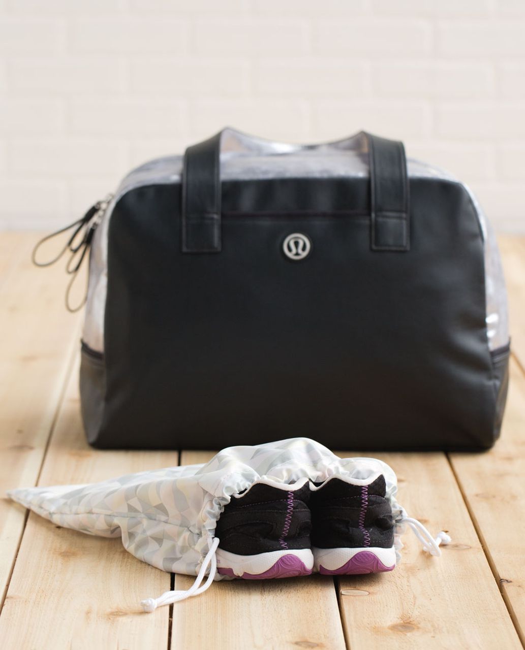 Lululemon Urban Sanctuary Bag - Deep Coal / Early Blue