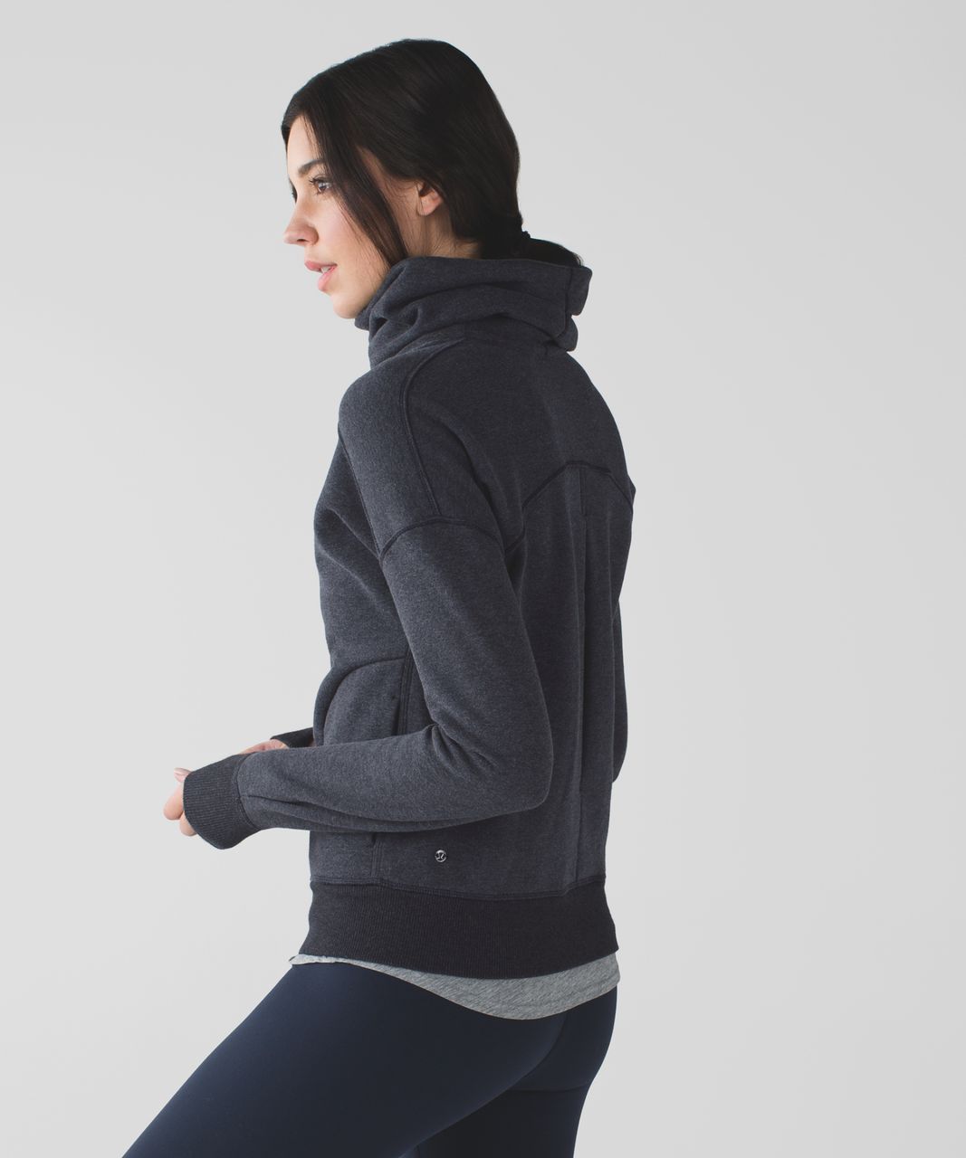 Lululemon Hug It Out Jacket - Heathered Black