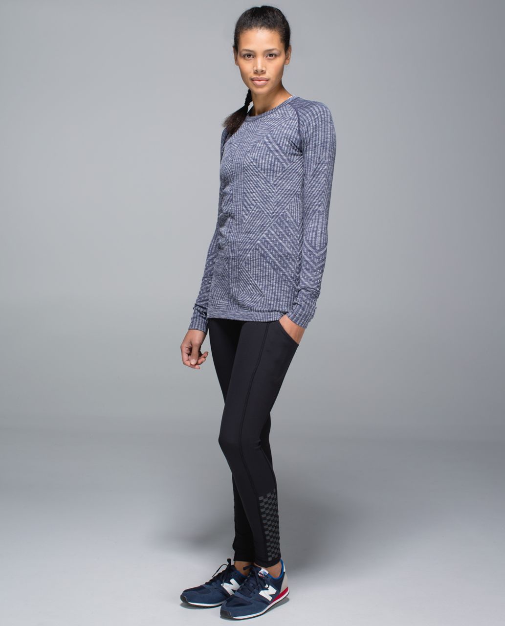 Lululemon Rest Less Pullover - Heathered Cadet Blue