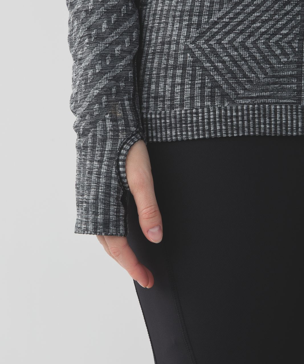 Lululemon Rest Less Pullover (First Release) - Heathered Black