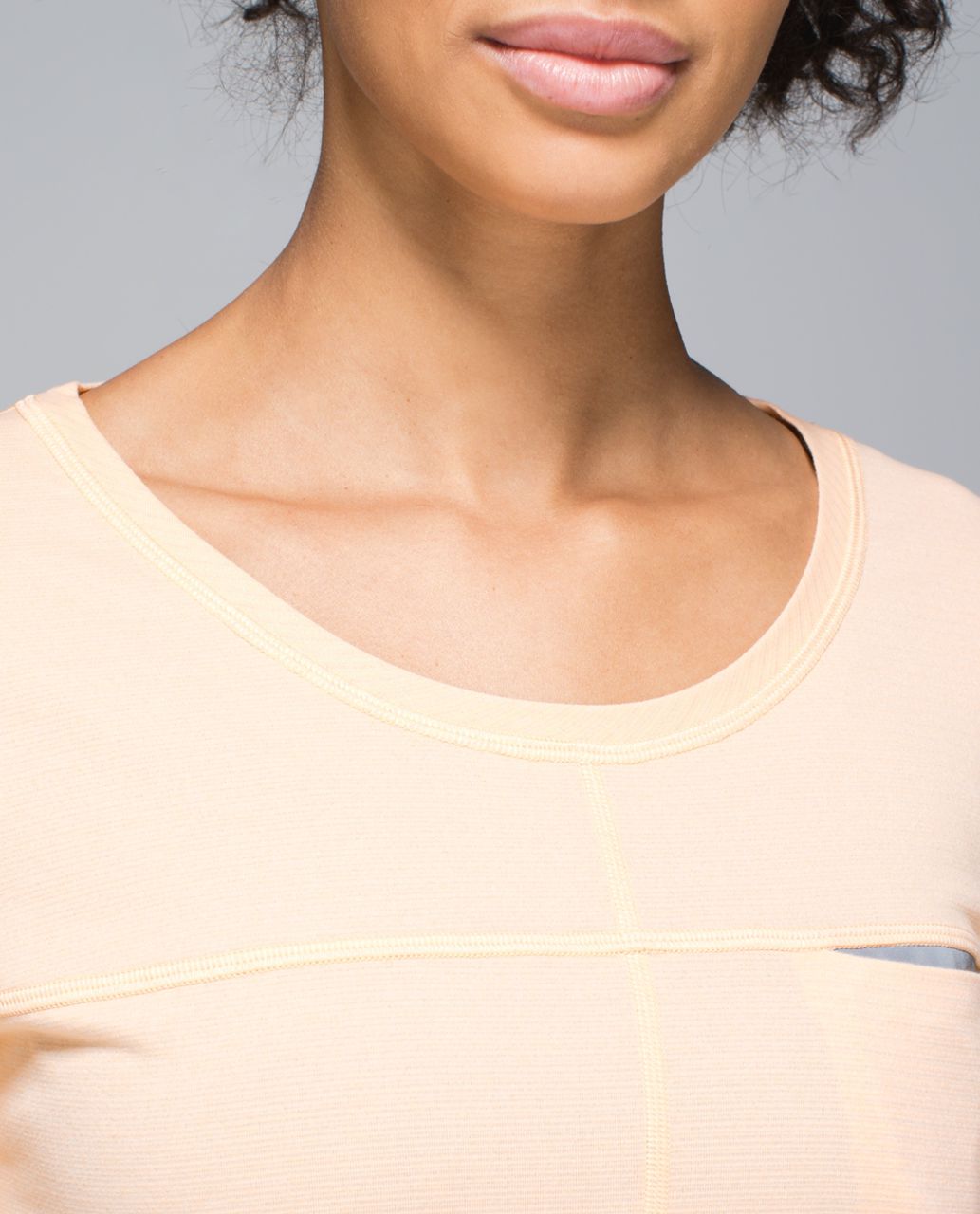 Lululemon Run Away Tee - Heathered Peach Fuzz