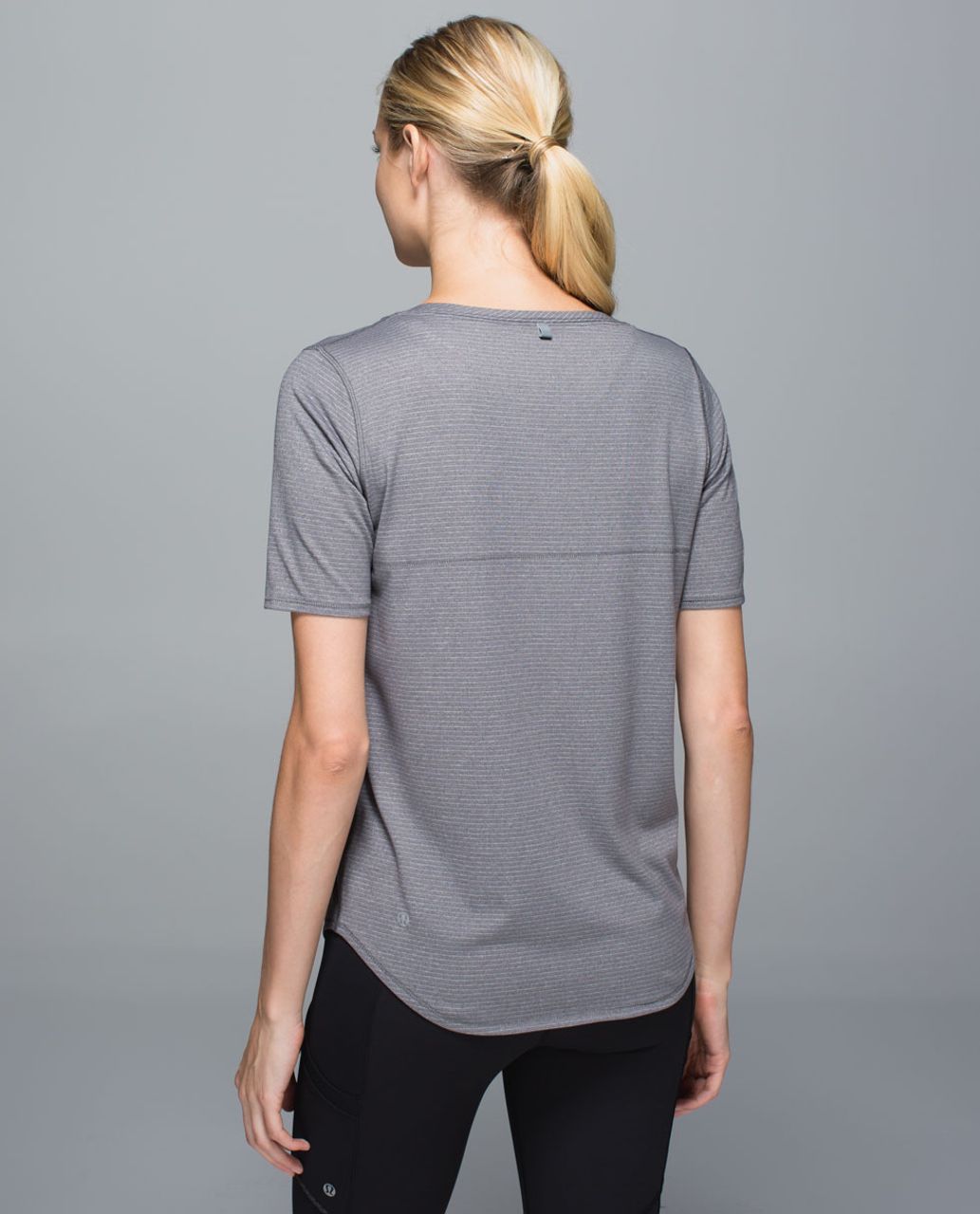 Lululemon Run Away Tee - Heathered Slate