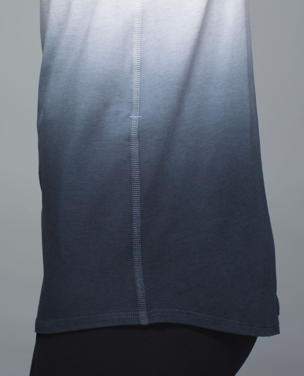 Lululemon Om Racerback - Heathered White / Black