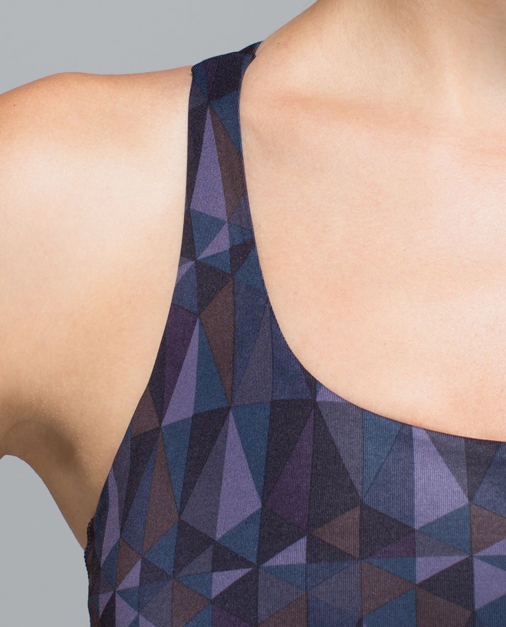 Lululemon Energy Bra - Stained Glass Love Nightfall Black