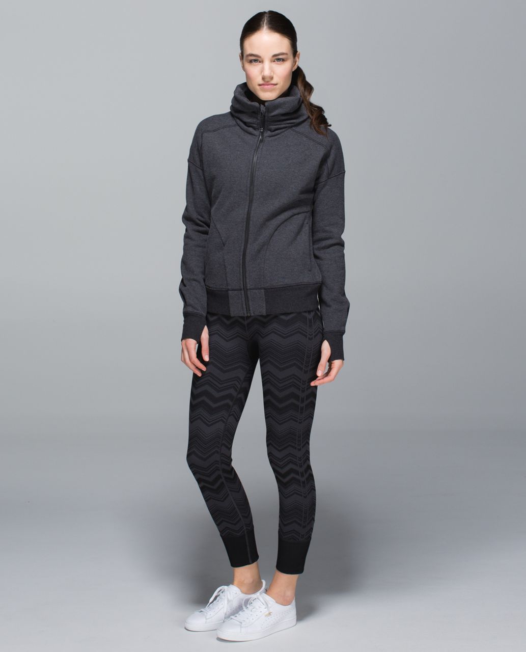 Lululemon Ebb To Street Pant - Heathered Deep Coal