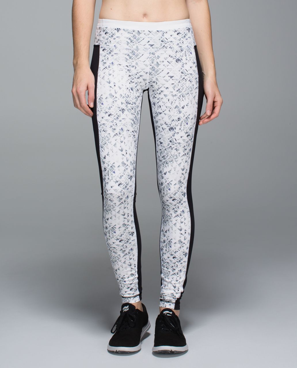 Lululemon Speed Tight II *Full-On Luxtreme - Black / White - lulu