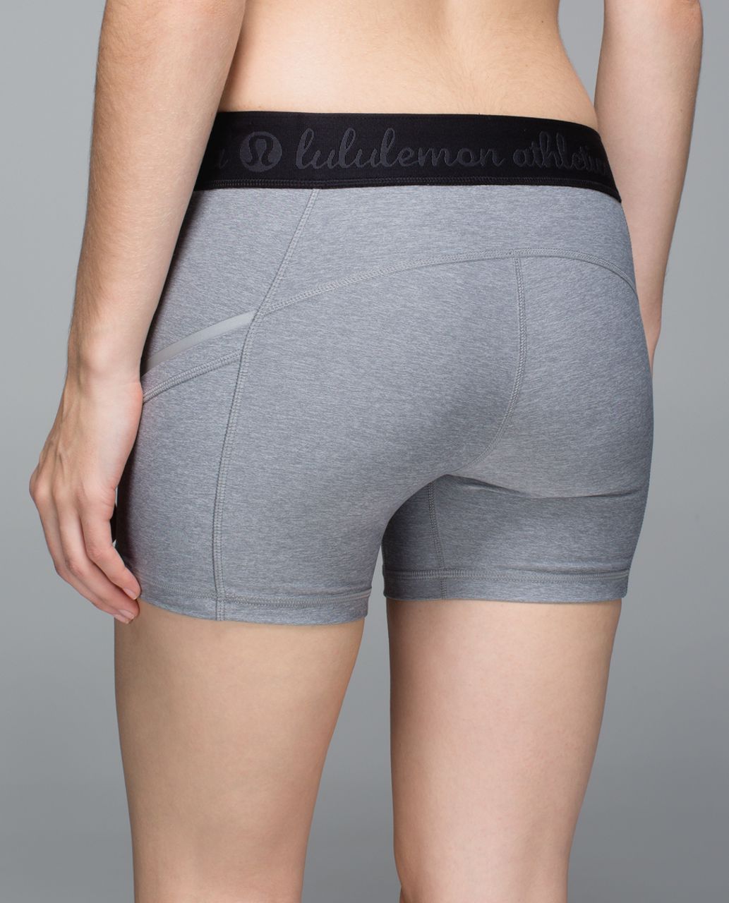 Lululemon What The Sport Short - Heathered Slate