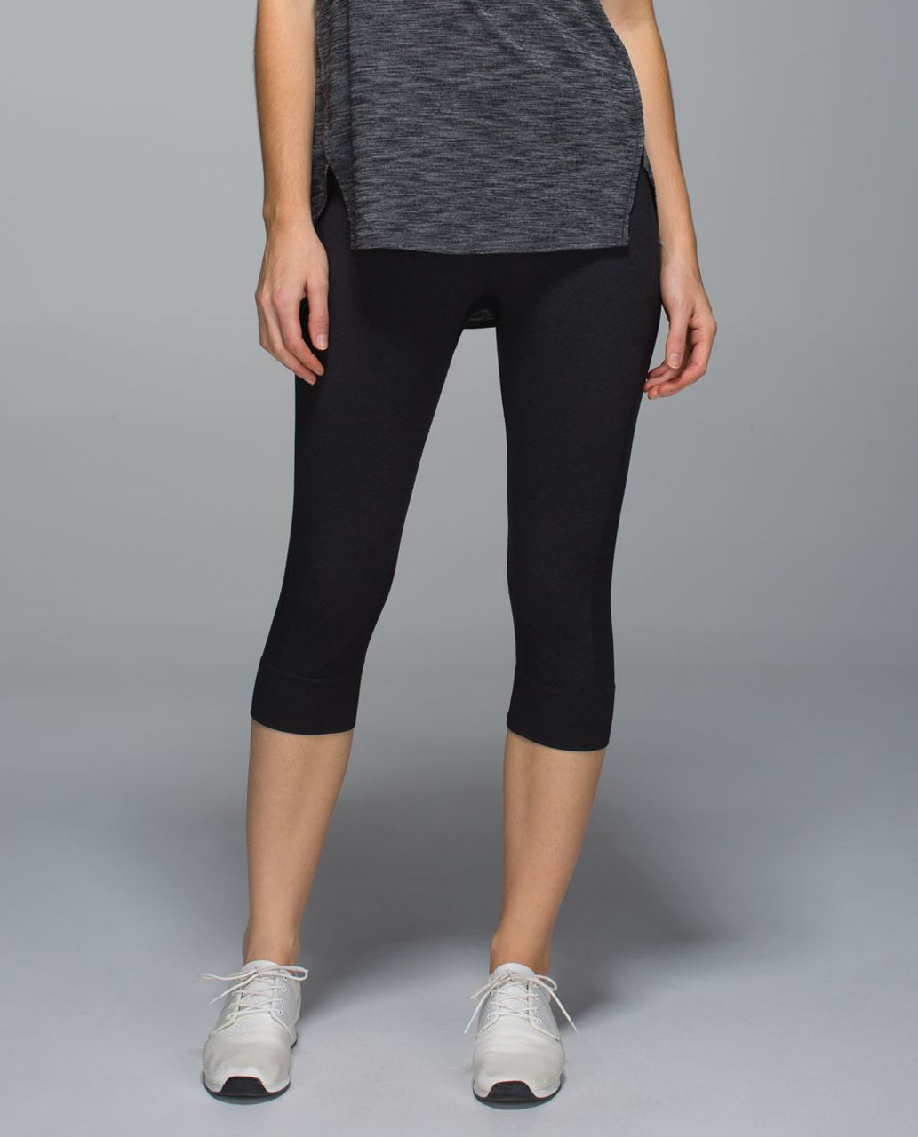 Lululemon Inspire Tight II - Heathered Black / Heathered Black - lulu  fanatics