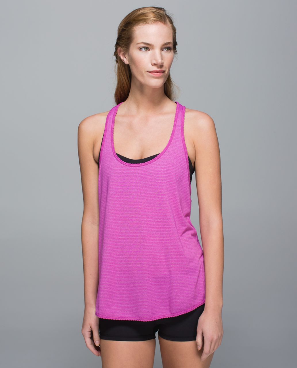 Lululemon 105 F Singlet - Heathered Ultra Violet