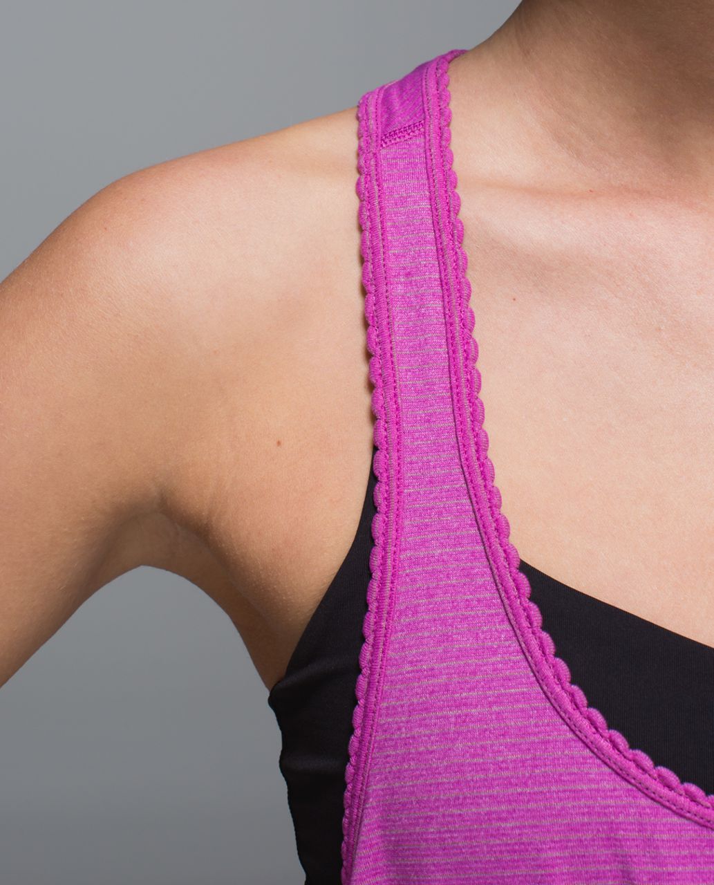 Lululemon 105 F Singlet - Heathered Ultra Violet