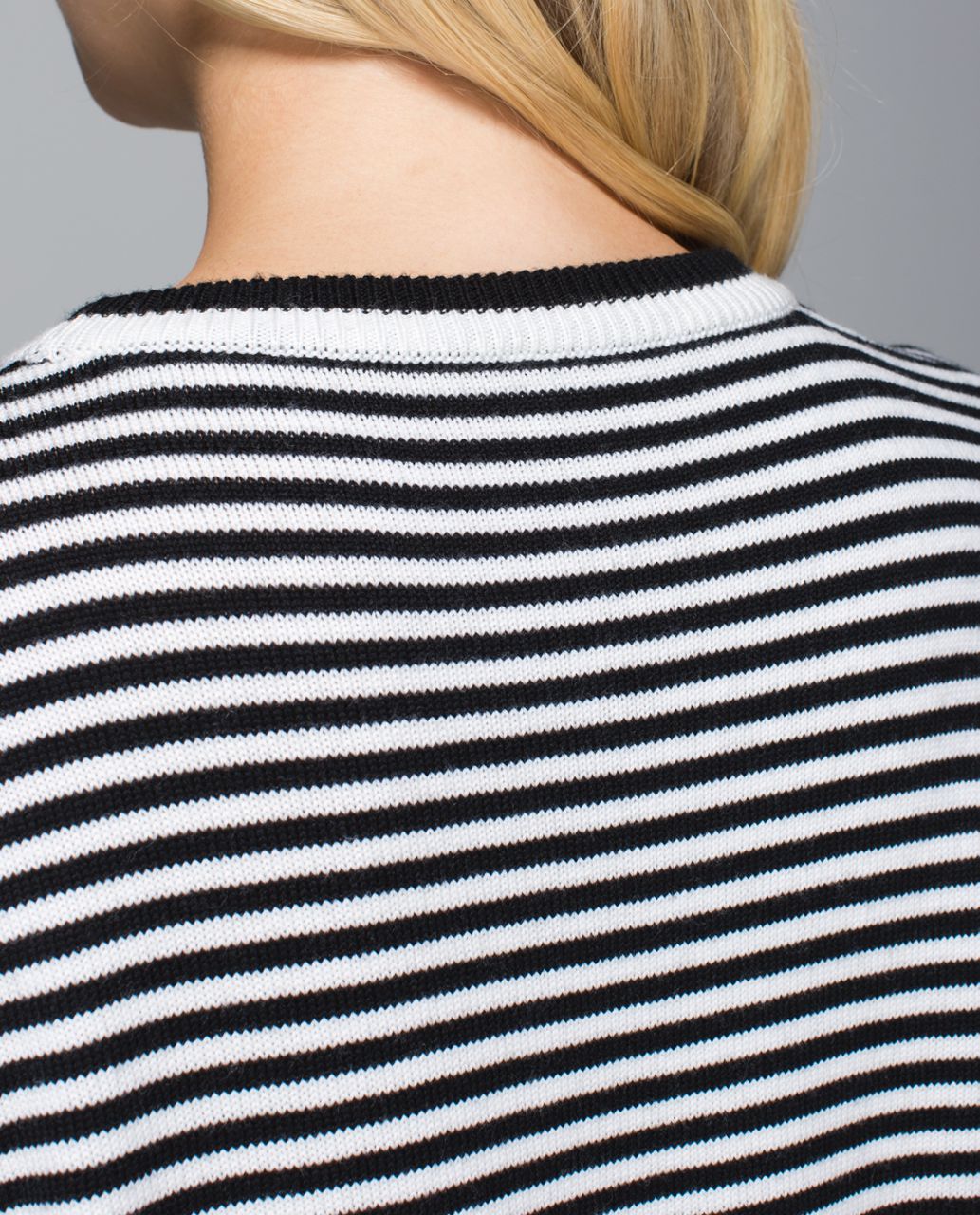 Lululemon Yogi Crew Sweater - Black /  White