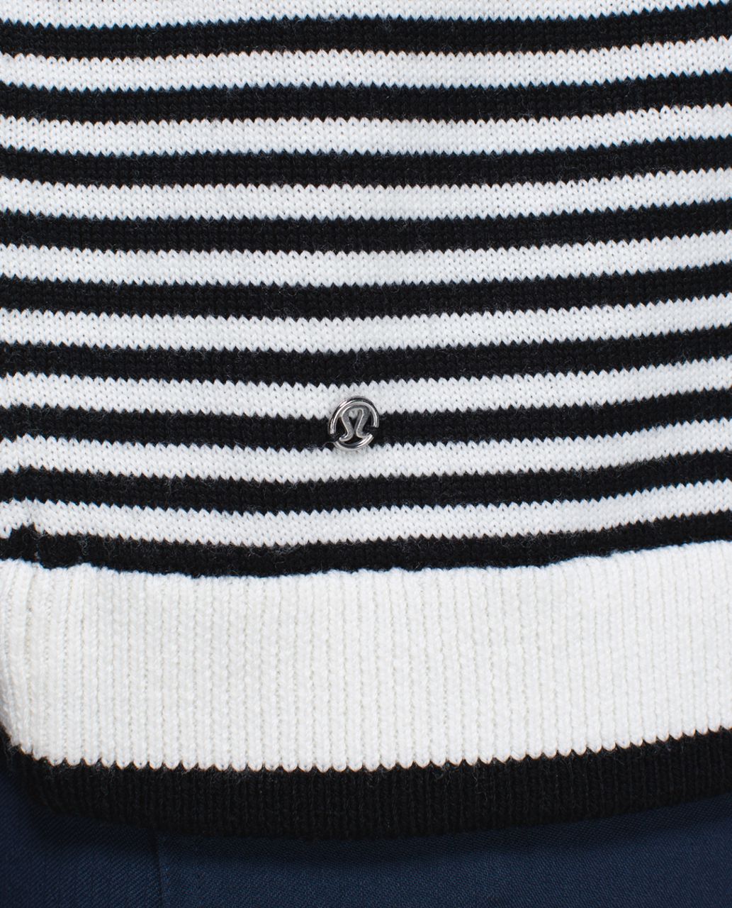 Lululemon Yogi Crew Sweater - Black /  White