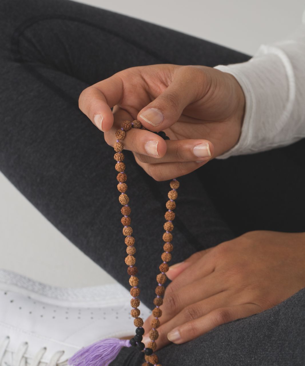 Lululemon Practice Patience Mala - Pretty Purple