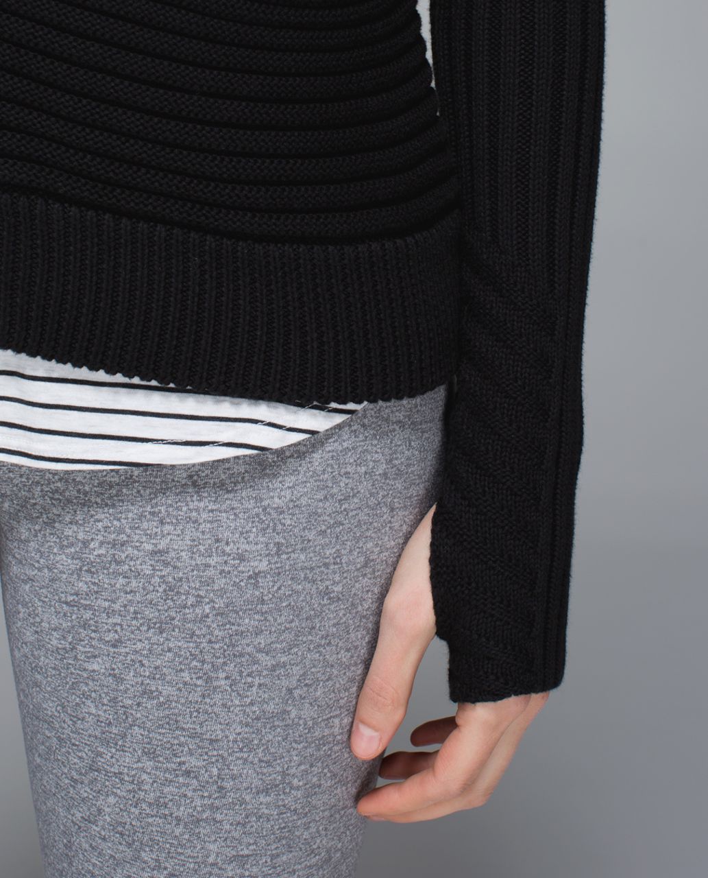 Lululemon Embrace Hoodie *Knit - Black