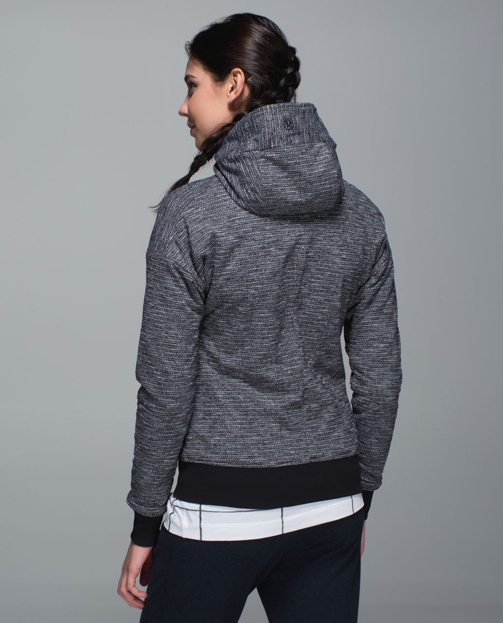 Lululemon Embrace Hoodie *Luscious - Coco Pique Black / Black