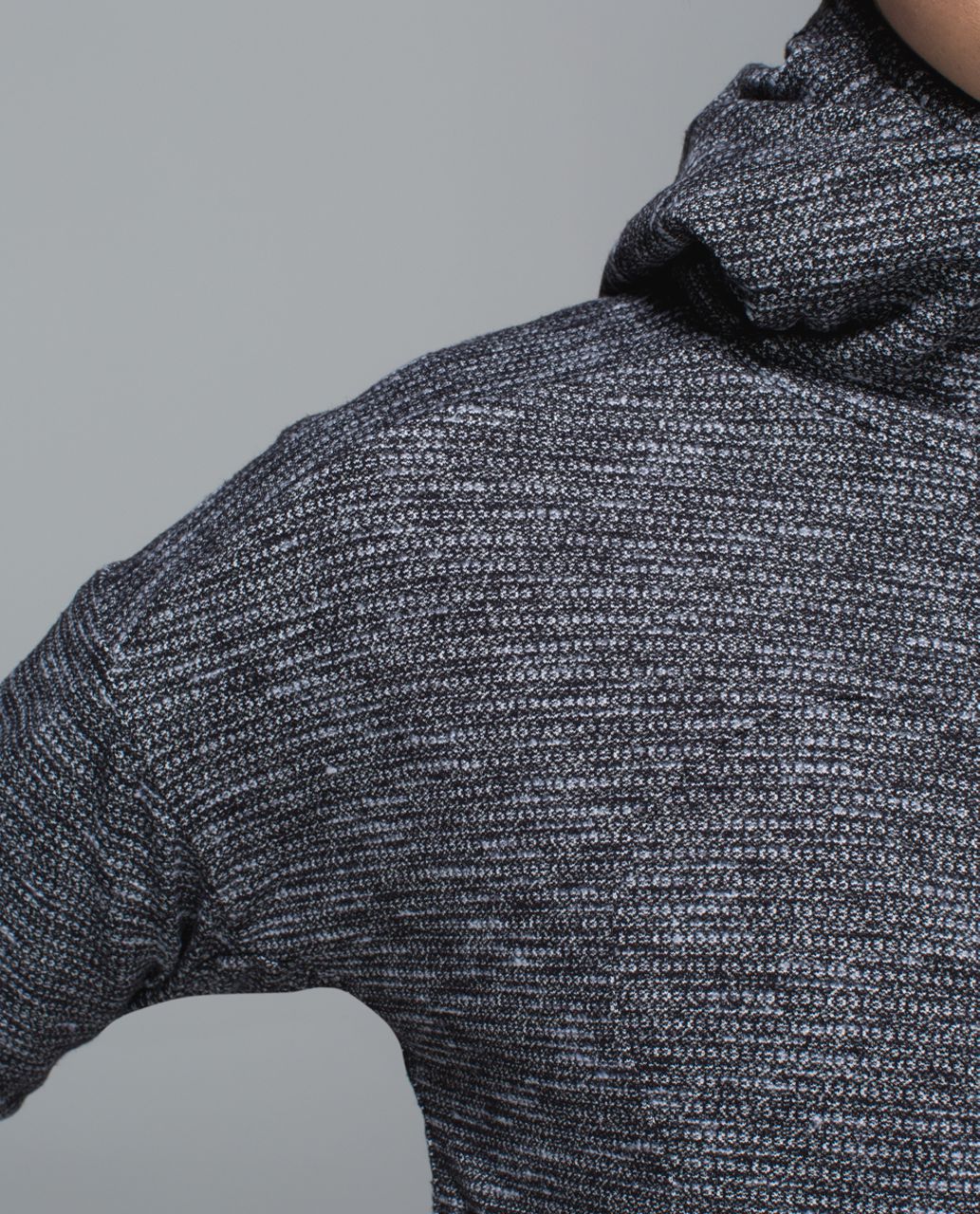 Lululemon Embrace Hoodie *Luscious - Coco Pique Black / Black - lulu ...