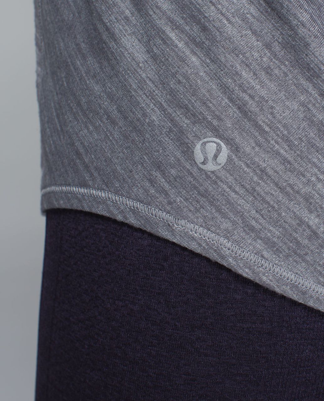 Lululemon Wild Tank - Heathered Slate / Dream Rose Deep Coal Black ...