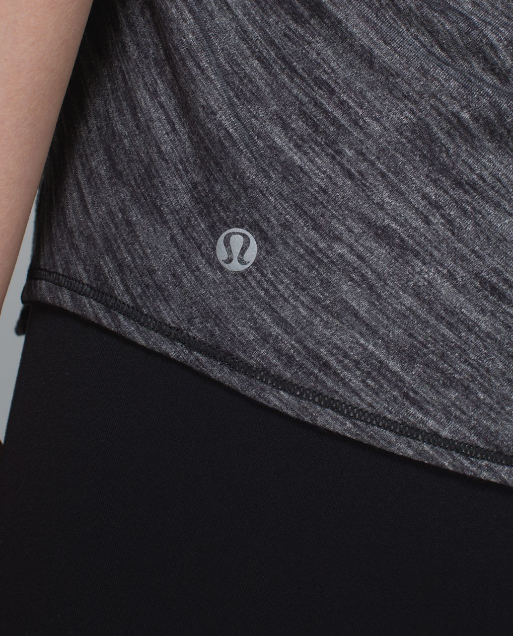 Lululemon Wild Tank - Heathered Black / Black