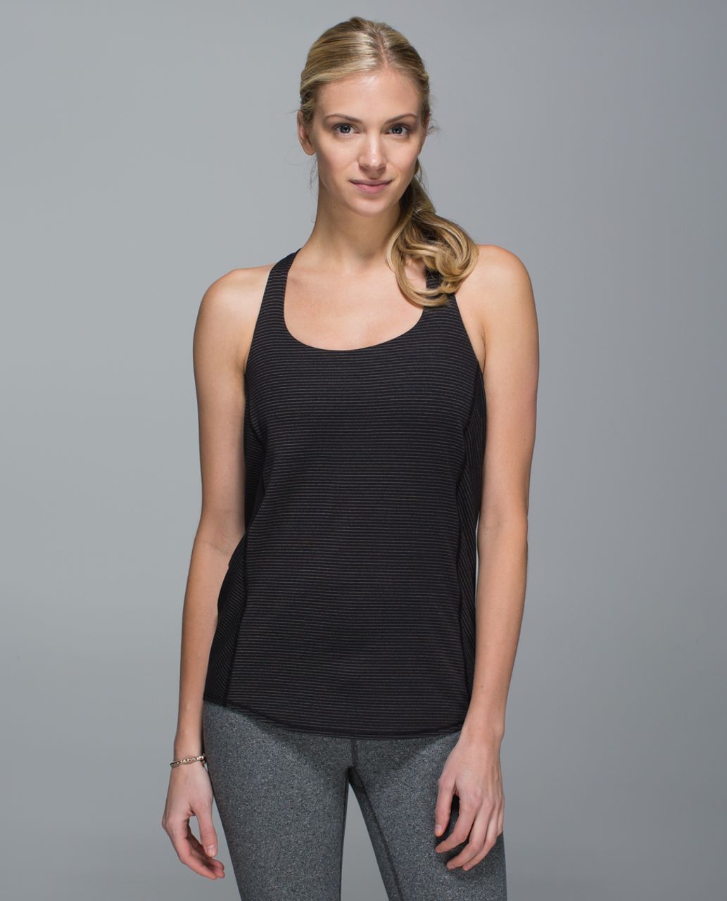 Lululemon Wild Tank - Black / Dottie Dream Rose Neutral Blush Black